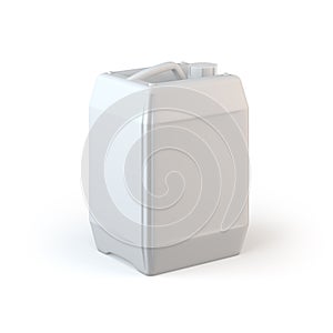 White Plastic Jerrycan