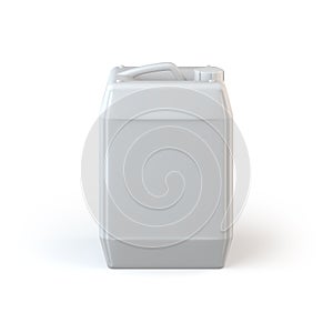 White Plastic Jerrycan