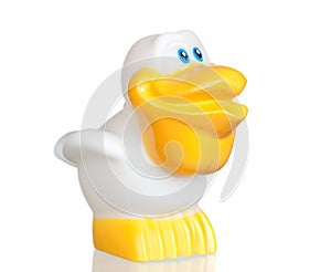 White plastic pelican