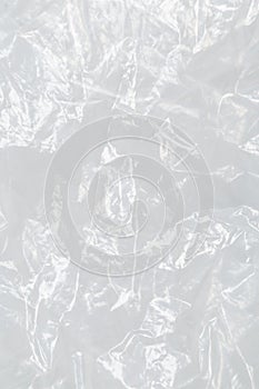 white plastic or polyethylene bag texture  macro  abstract background