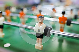 White player in table football