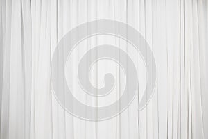 White pleat cloth background