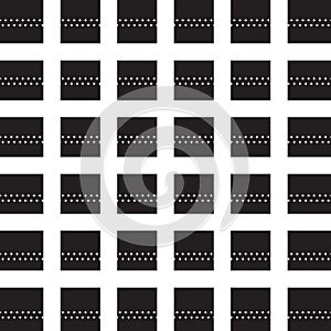 white plus sign striped pattern with white grid line black background
