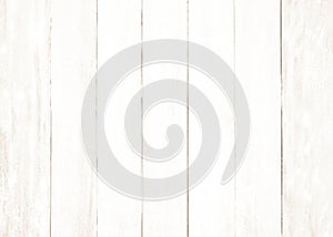 White plywood floor texture background.