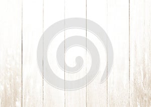 White plywood floor texture background. plank pattern surface pastel painted wall;