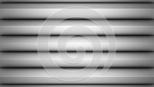 White polygonal geometric surface. Computer generated seamless loop abstract motion background for copy space