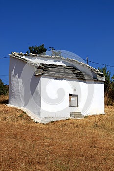 A white pombais traditional in North Portugal photo