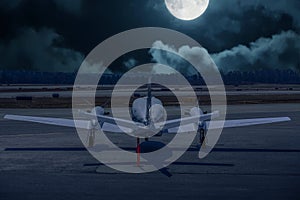 White Prop from Rear