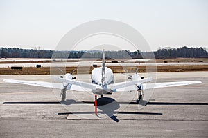 White Prop from Rear