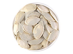 White pumpkin seed