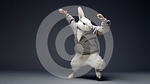 White Rabbit Hip Hop Dancing In National Geographic Style