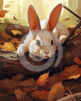 The White Rabbit\'s Log: A Hearthstone Card Fall Leaves Greeting