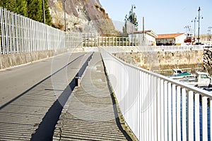 White railing 3