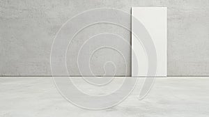 A white rectangular wall with a single vertical line.