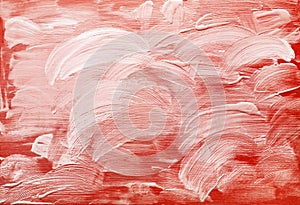 White red abstract acrylic background