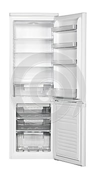 White refrigerator