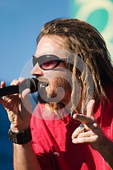 White Reggae Singer 1