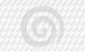 White rhomb background, Vector illustration photo