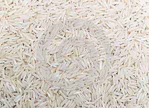 White rice background