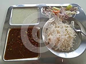 White Rice with Daal masur