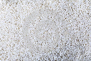 White rice in the mound