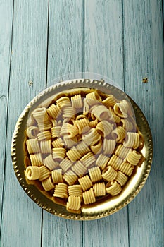 White rice murukku or chakli. top view.