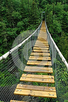 White River Suspension Bridge