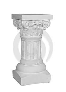 White Roman Pillar