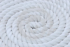 White Rope Coil