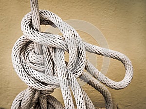 White rope And Knot