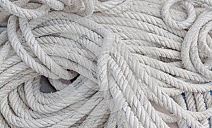 White rope texture