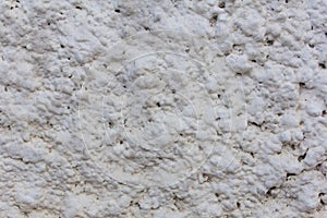 White rough concrete wall background photo