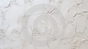 White rough plaster wall texture background