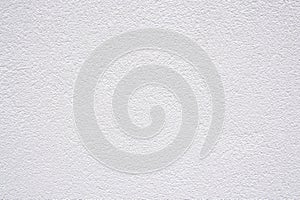 White roughcast plaster background photo