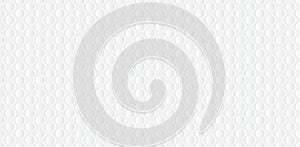 White round ceramic tiles wall background vector illustration