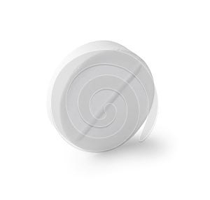 White round pill