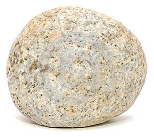 White Round Spotted Granite Stone