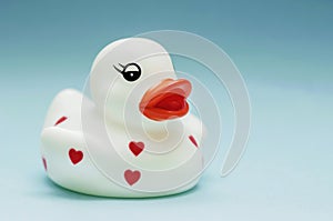 White Rubber Duck