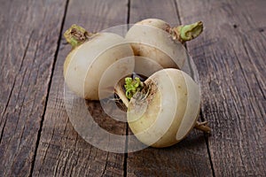 White turnip photo