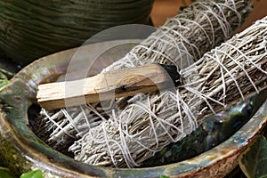 White Sage and Palo Santo Smudge Sticks