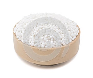 White Sago Pearls in Bowl