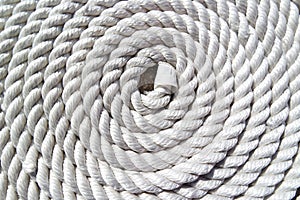 White sailor ropes