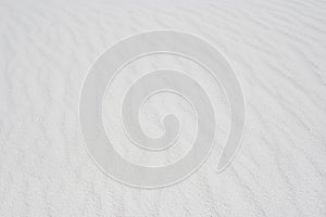 White sand