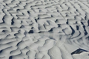 White sand