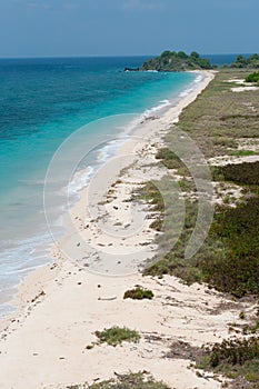 One of beautiful beach that located in Manatuto Timor Leste photo