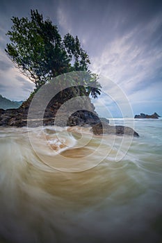 White Sand Beach of Kiluan Lampung