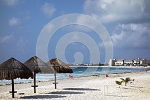 White Sand Beach of La isla Dorado, Cancun