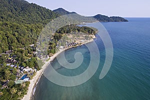 White sand beach,Lonely beach, Koh Chang