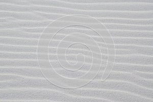 White Sand Beach with Ripples