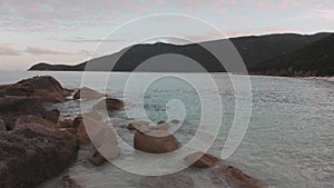 White sand beach in the Wilsons Promontory national park